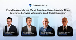 From Singapore to the World: Quantum Heaps Appoints Three Enterprise Software Veterans to Lead Global Expansion
